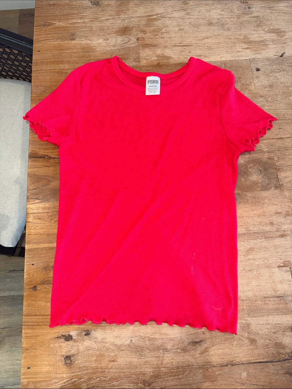 Victoria Secret PINK ribbed tee
